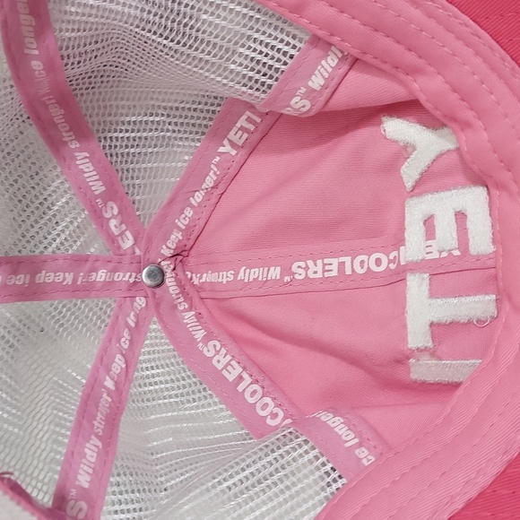 YETI COOLERS trucker hat baby pink - Picture 4 of 7